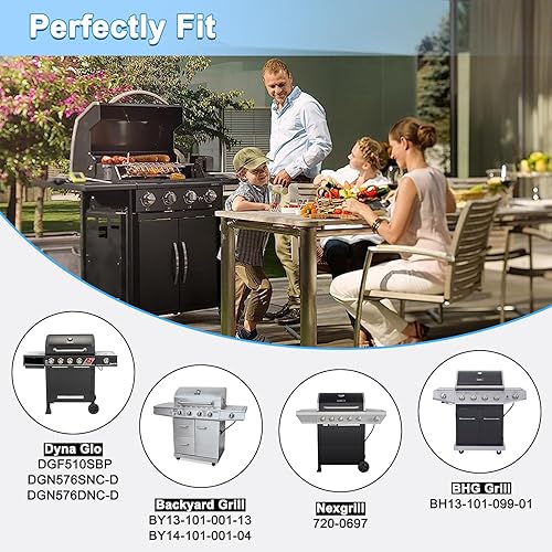 Miniatura 9 de Adviace Grill Drip Pans Replacement, 24" - 27" Adjustable Grease Tray witn Catch Pan for Dyna Glo, BHG Grill, Nexgrill, Backyard Grill, Kenmore,