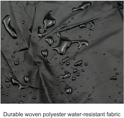 Miniatura 8 de ASkinds Fundas para sillas colgantes de patio con cremallera, fundas duraderas de doble mimbre para sillas oscilantes, 91 pulgadas de alto x 80