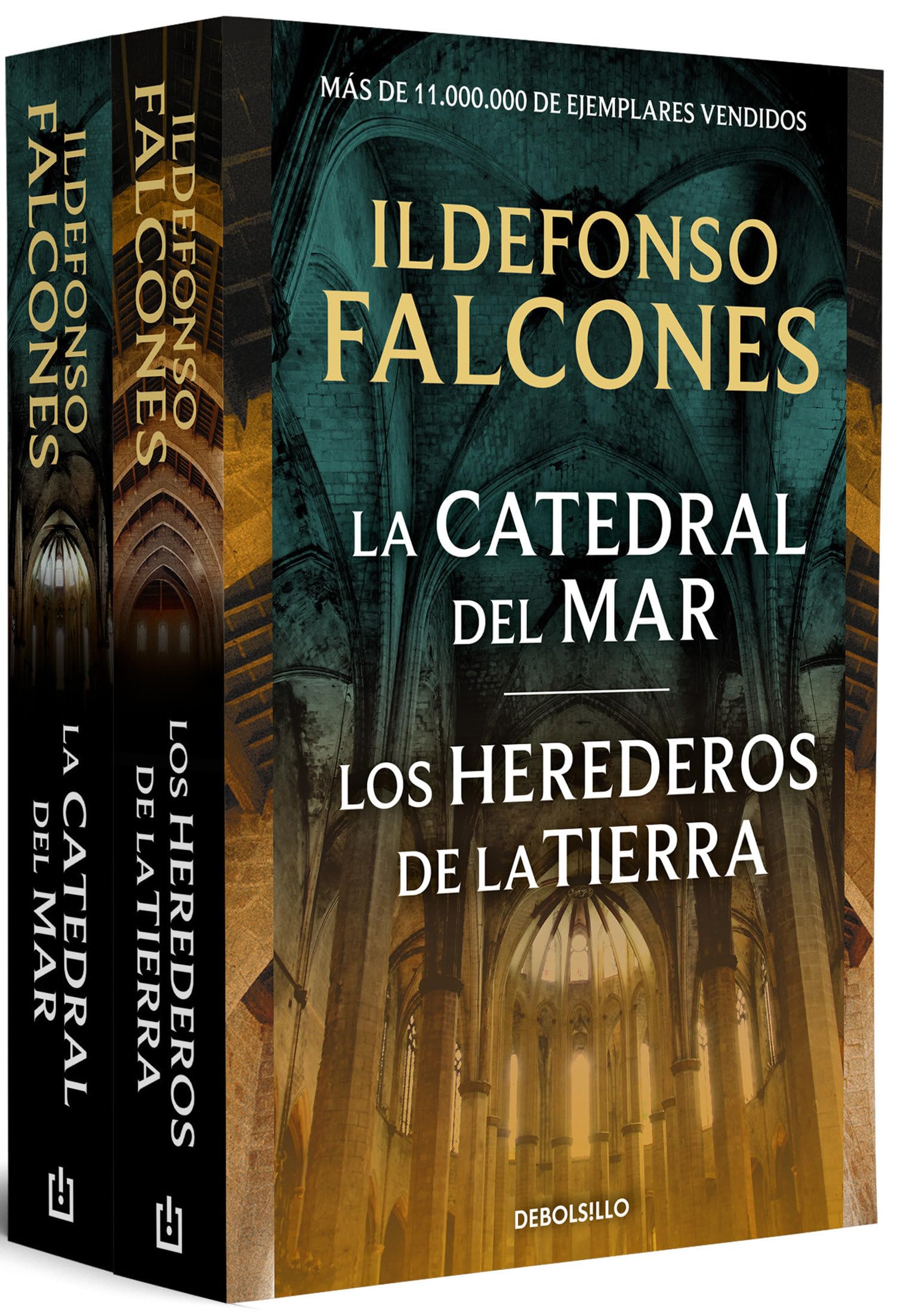 Ildefonso Falcones (edición pack con: La catedral del mar | Los herederos de la tierra): La Catedral Del Mar, Los Herederos De La Tierra/ Cathedral of the Sea; Heirs to the Land. Pack (Best Seller)