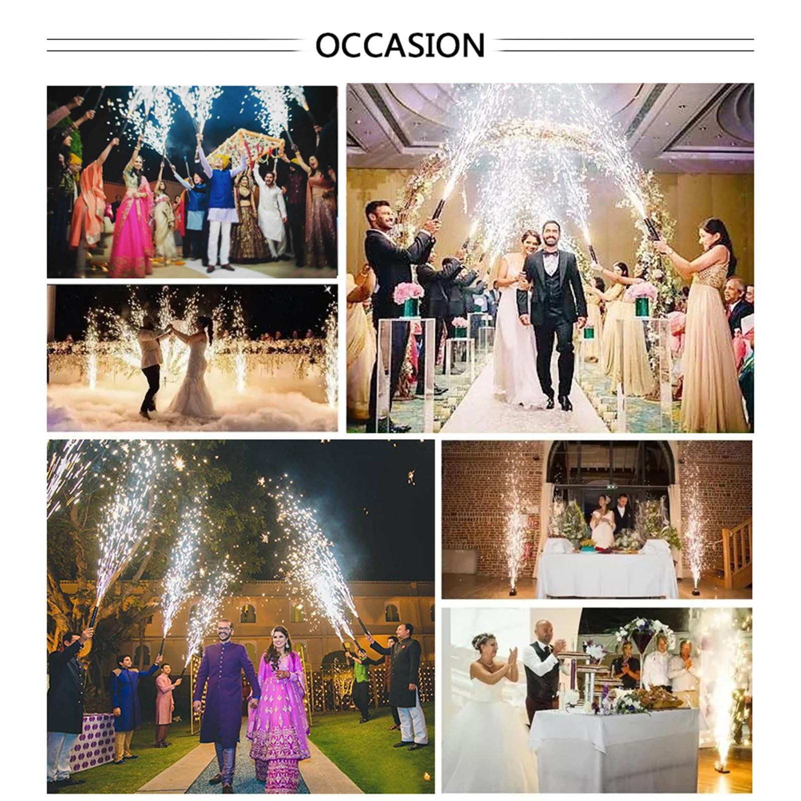 Récepteur de Feux d'artifice, Fontaine sans Fil pour Mariage, scène de fête, pyrotechnique Portable, système de tir Pyro Froid d'intérieur, 4 pièces