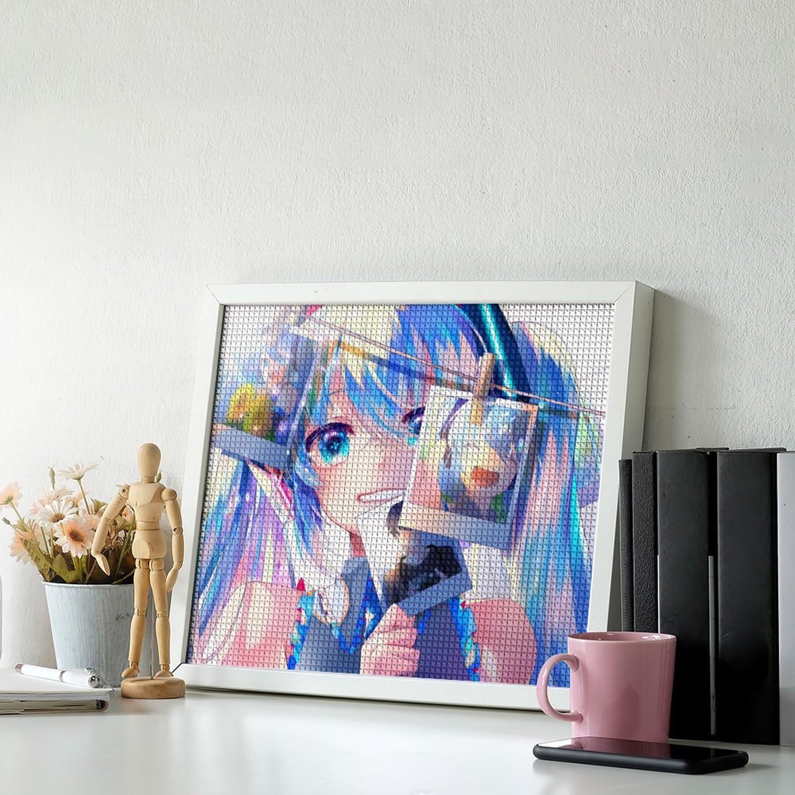 Amazon.co.jp: 初音ミク ダイヤモンドアート セット モザイクアート 5d
