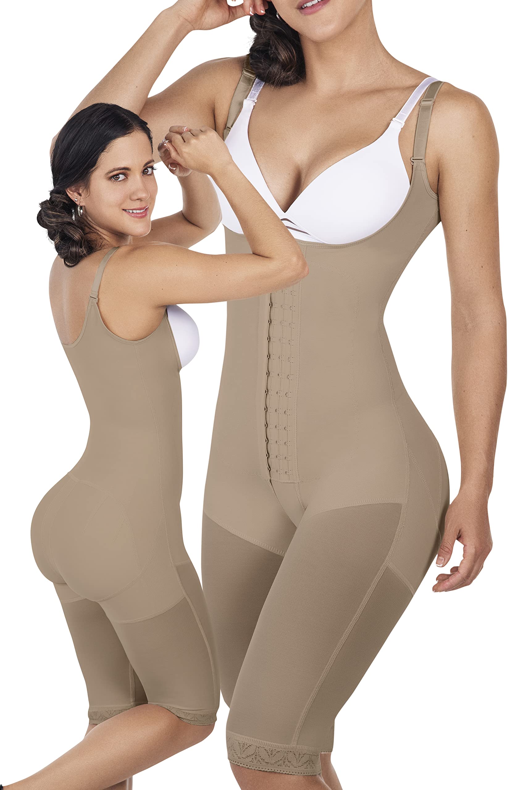 LadySlim by NuvoFitFajas Colombianas Reductoras Post Surgery Full Body Shaper for Women