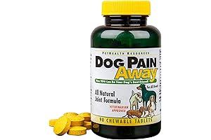 Dog Ibuprofen Pain Relief for Large Dogs - 90 Chewable Tablets