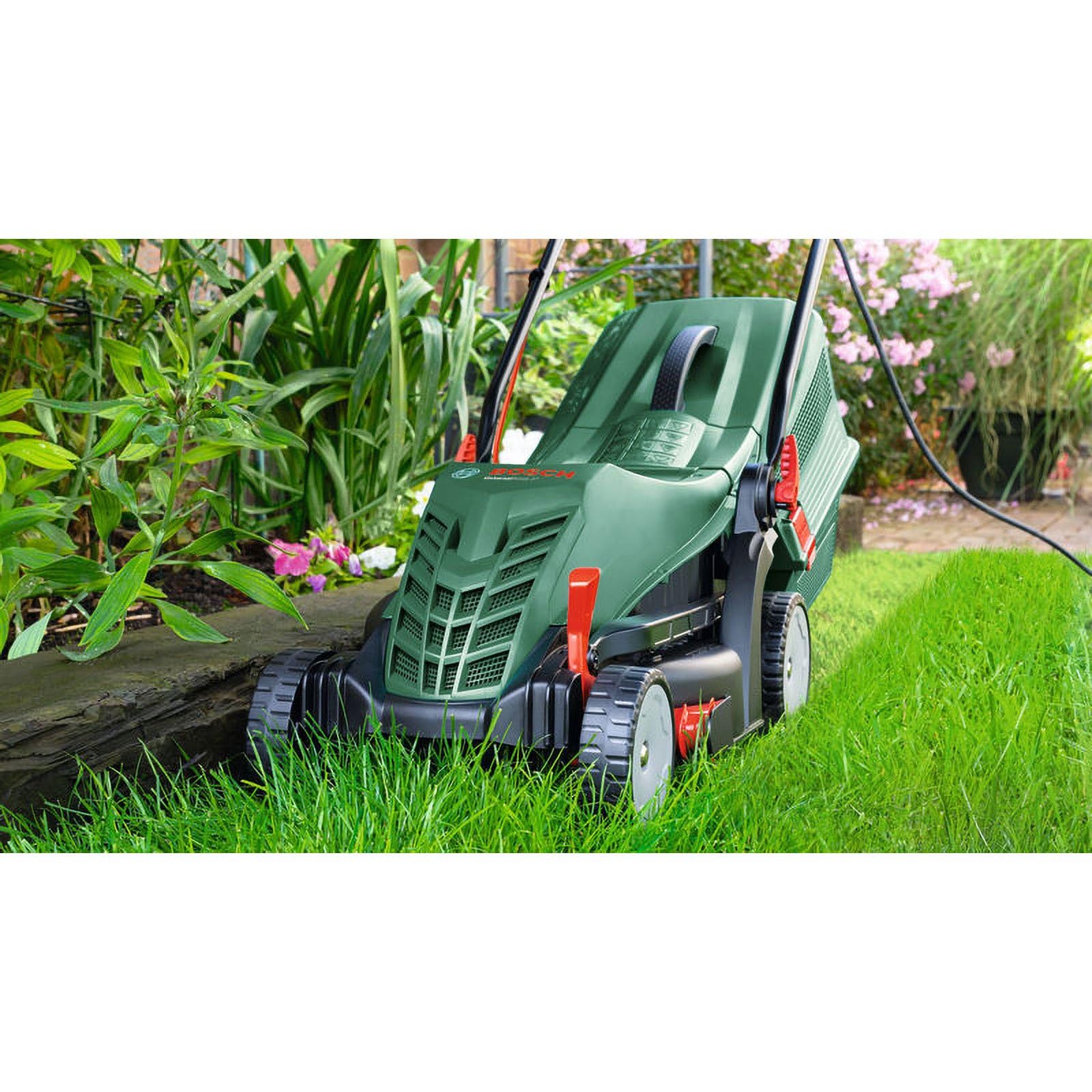 Bosch UniversalRotak 37-550 Rasenm?her 37 cm Schneidbreite 1400 W Netzbetrieb Gr?n (06008A6500)