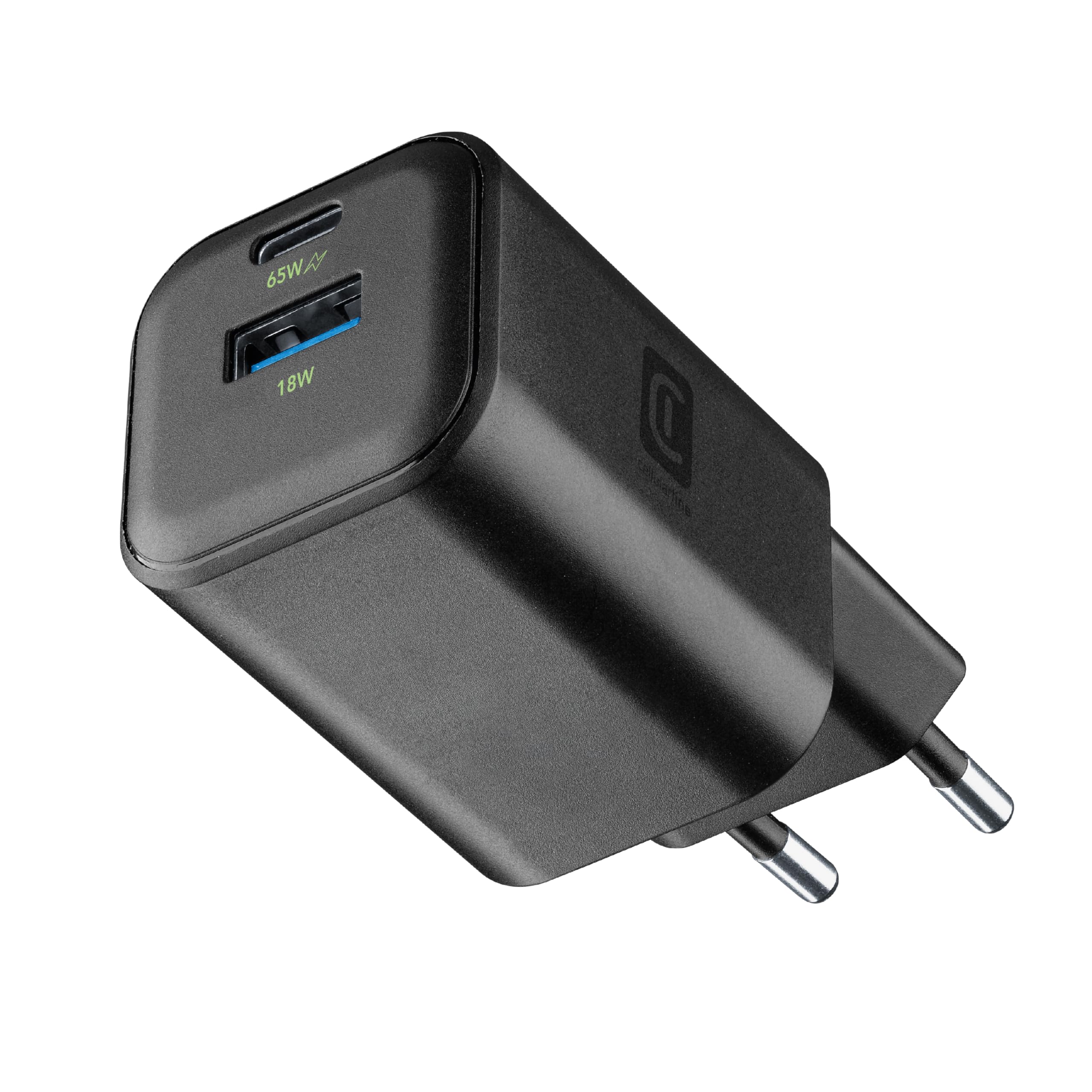 SPGUARD Caricabatterie Retrattile 5-in-1 Da 65W GaN – 2 Cavi Integrati (Lightning + USB-C), Doppia Porta USB, Per IPhone, Galaxy, IPad E Altro