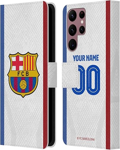 Miniatura 8 de Head Case Designs Officially Licensed Custom Customized Personalized FC Barcelona Home 202324 Kit Leather Book Wallet Case Cover Compatible with