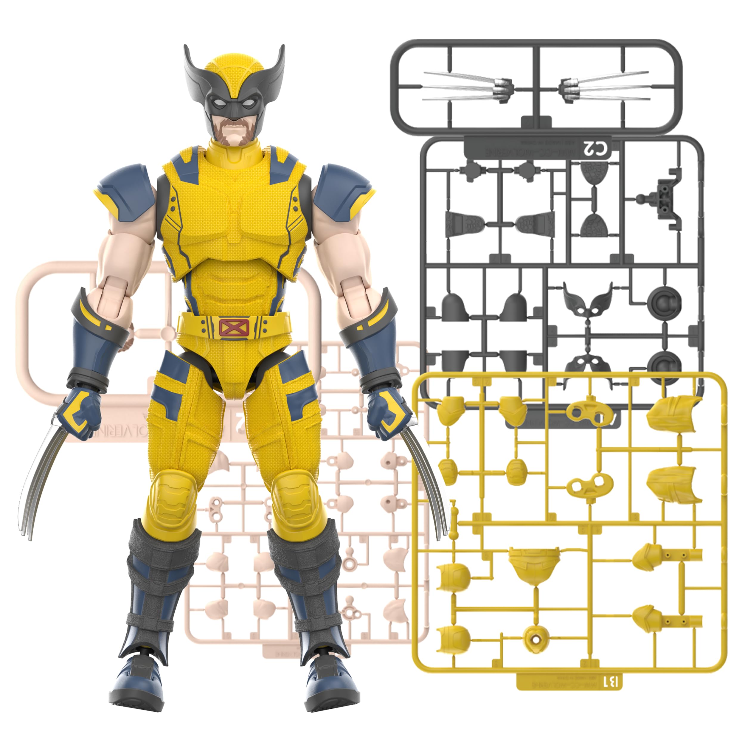 Amazon | Blokees Marvel CC05 ウルヴァリン ABS樹脂製 組み立て式