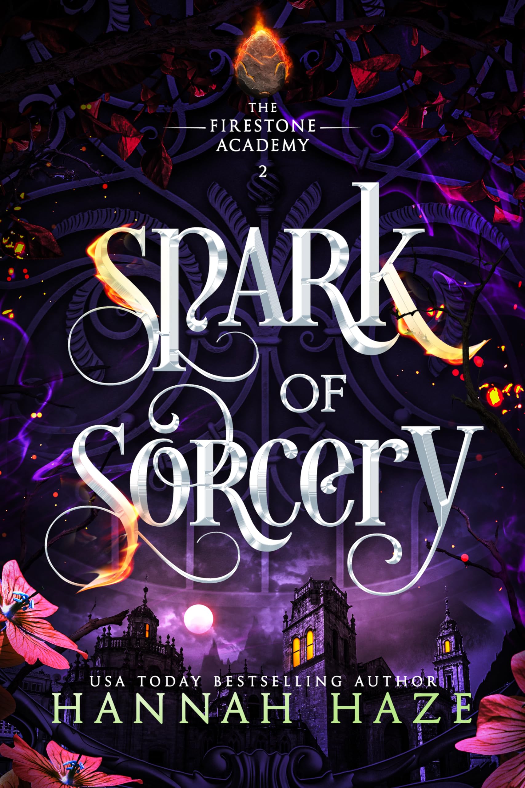 Spark of Sorcery: A Why-Choose Fantasy Romance (The Firestone Academy Book 2)