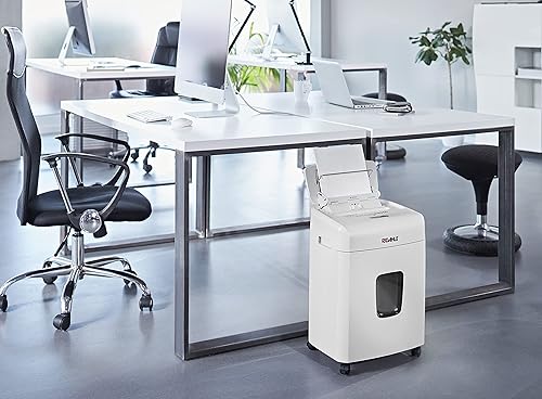 Miniatura 8 de Dahle ShredMATIC SM 300 Auto-Feed Paper Shredder, 300 Sheet Locking bin, Oil-Free, Jam Protection, Security Level P-4, 3-5 Users