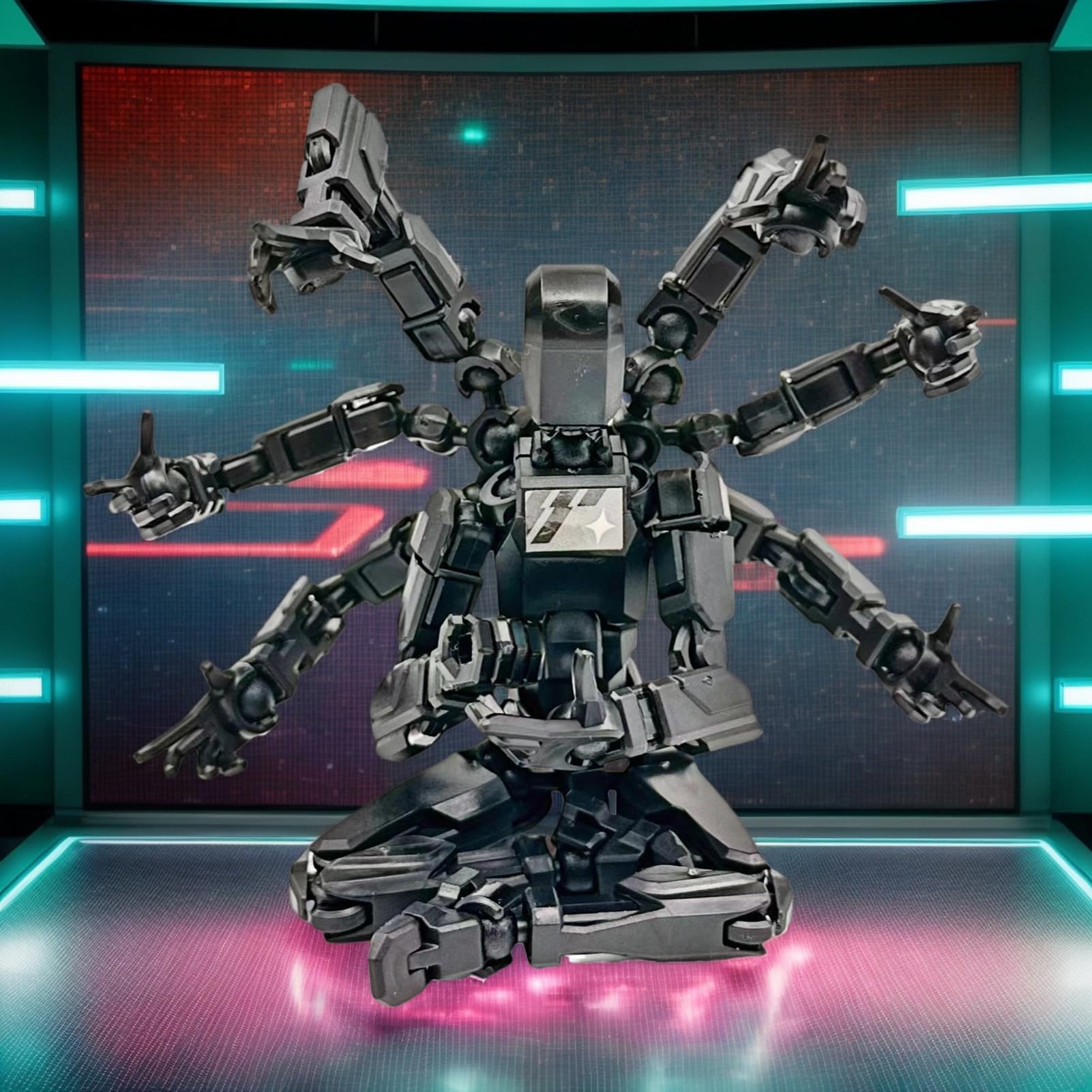 Figura De Acción Titan 13 Octopus Doctor - Robot Con Múltiples Articulaciones, Diseño De Pulpo Médico, Para Coleccionistas Y Fans