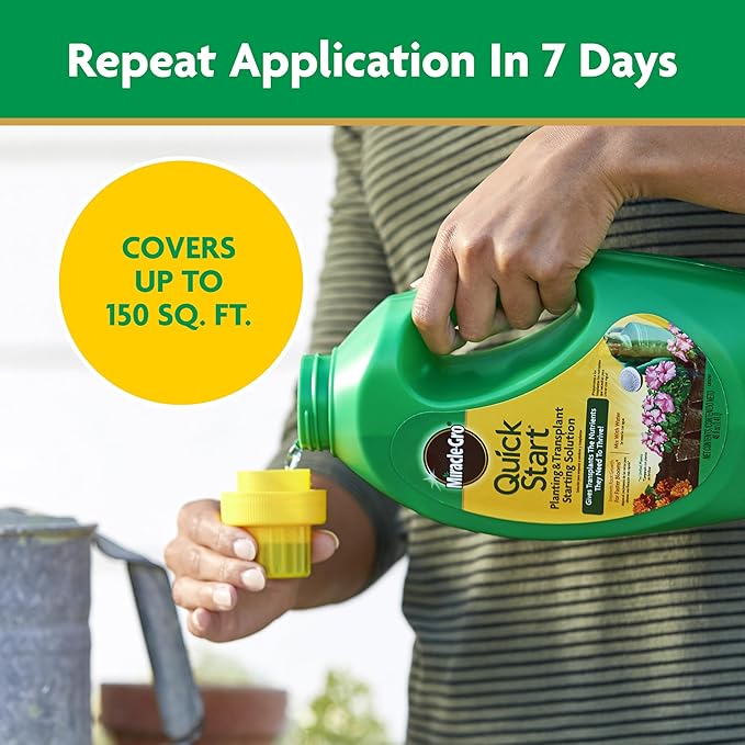 Miracle-Gro Quick Start Fertilizante Líquido 48 fl. oz. miniatura 8