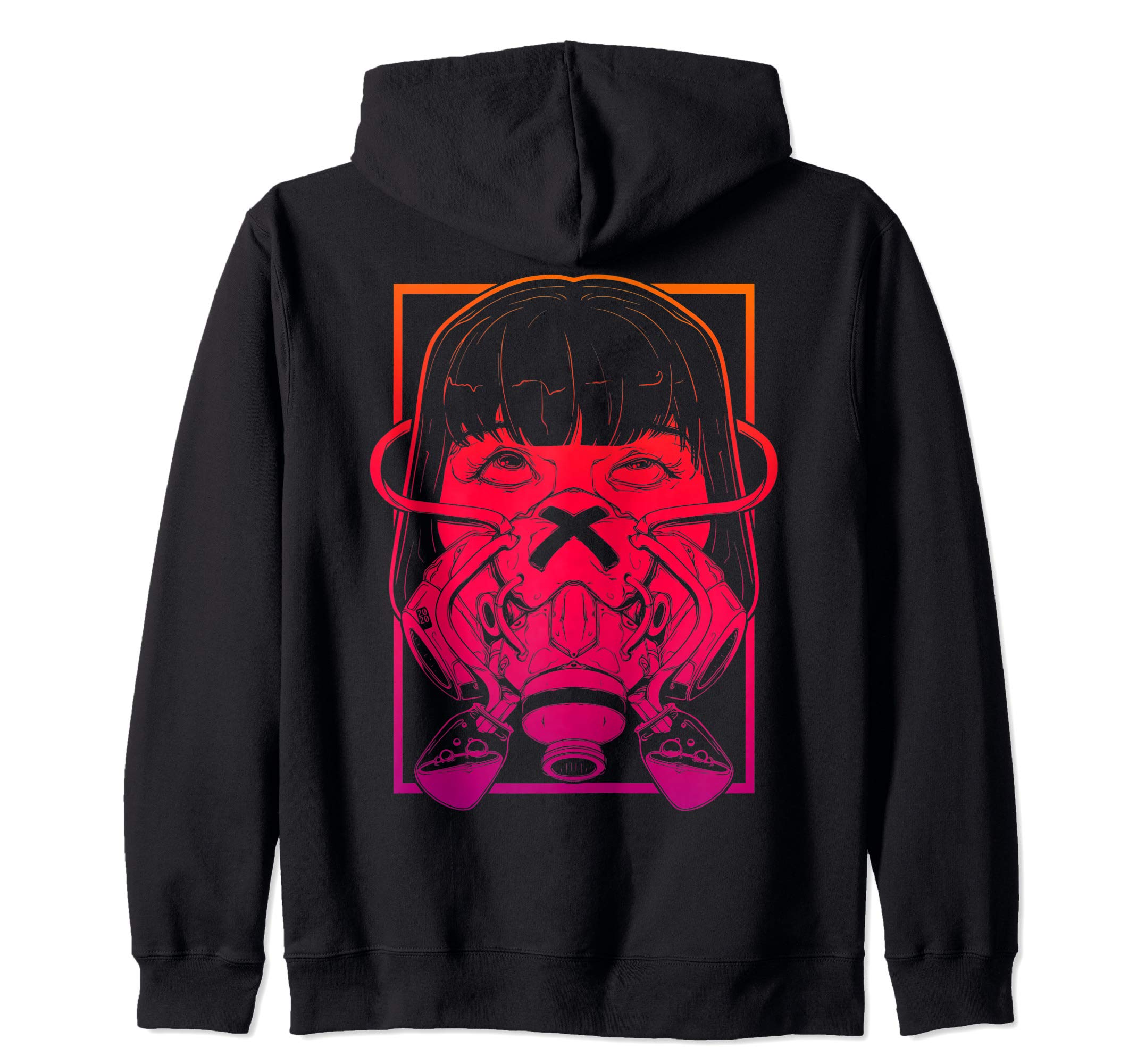 VAPORWAVE GRUNGE AESTHETICGrunge Cyber Edgy Punk | Goth Vaporwave Aesthetic E-Girl Zip HoodieOEKO-TEX STANDARD 100