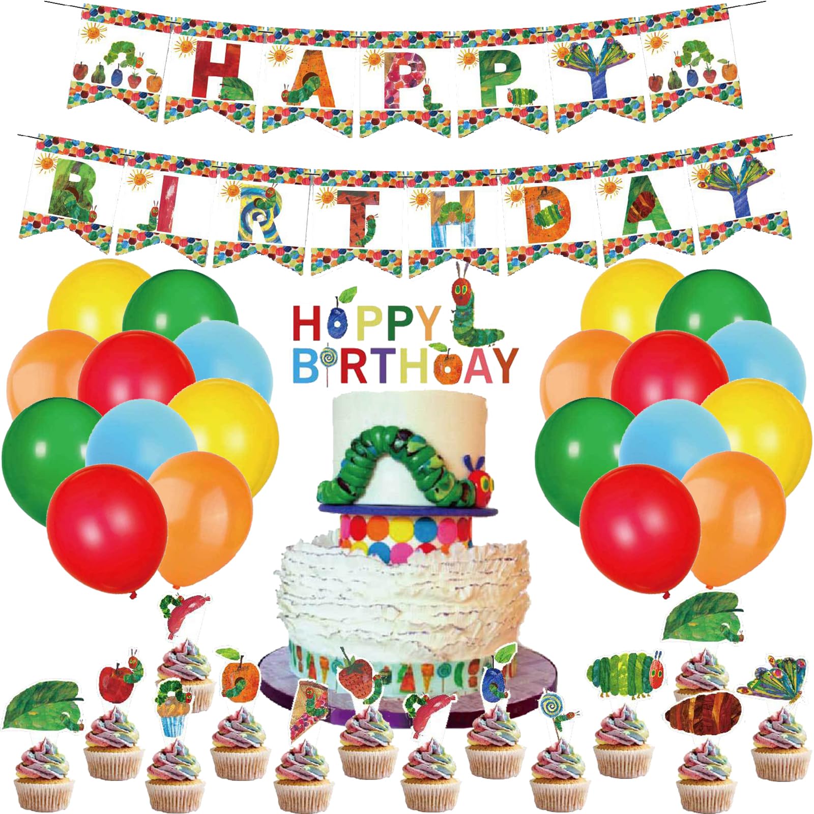 The Very Hungry Caterpillar's Birthday Party : Carle, Eric