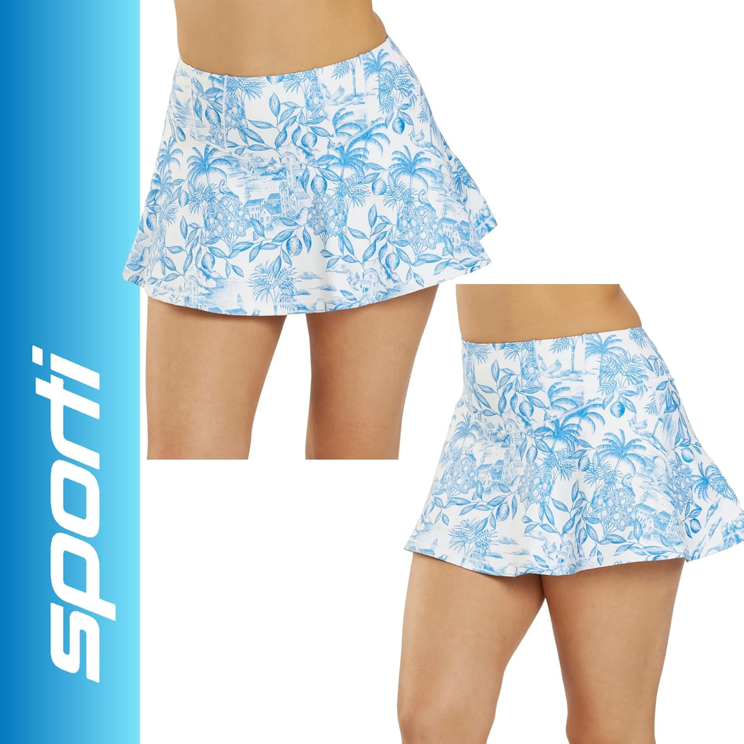 Sporti Active Swim Skort Bottom