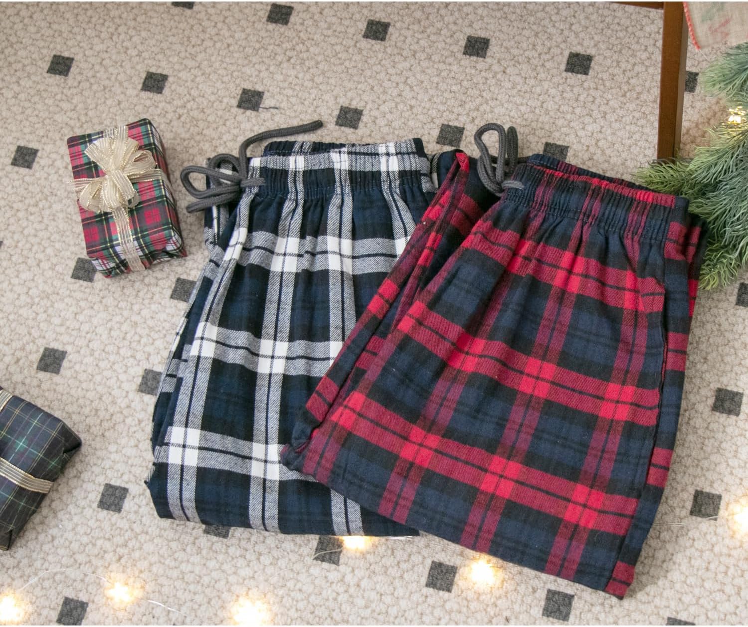 Big Boy's Cotton Plaid Pajama Pants Lounge Pants 8-17 Years