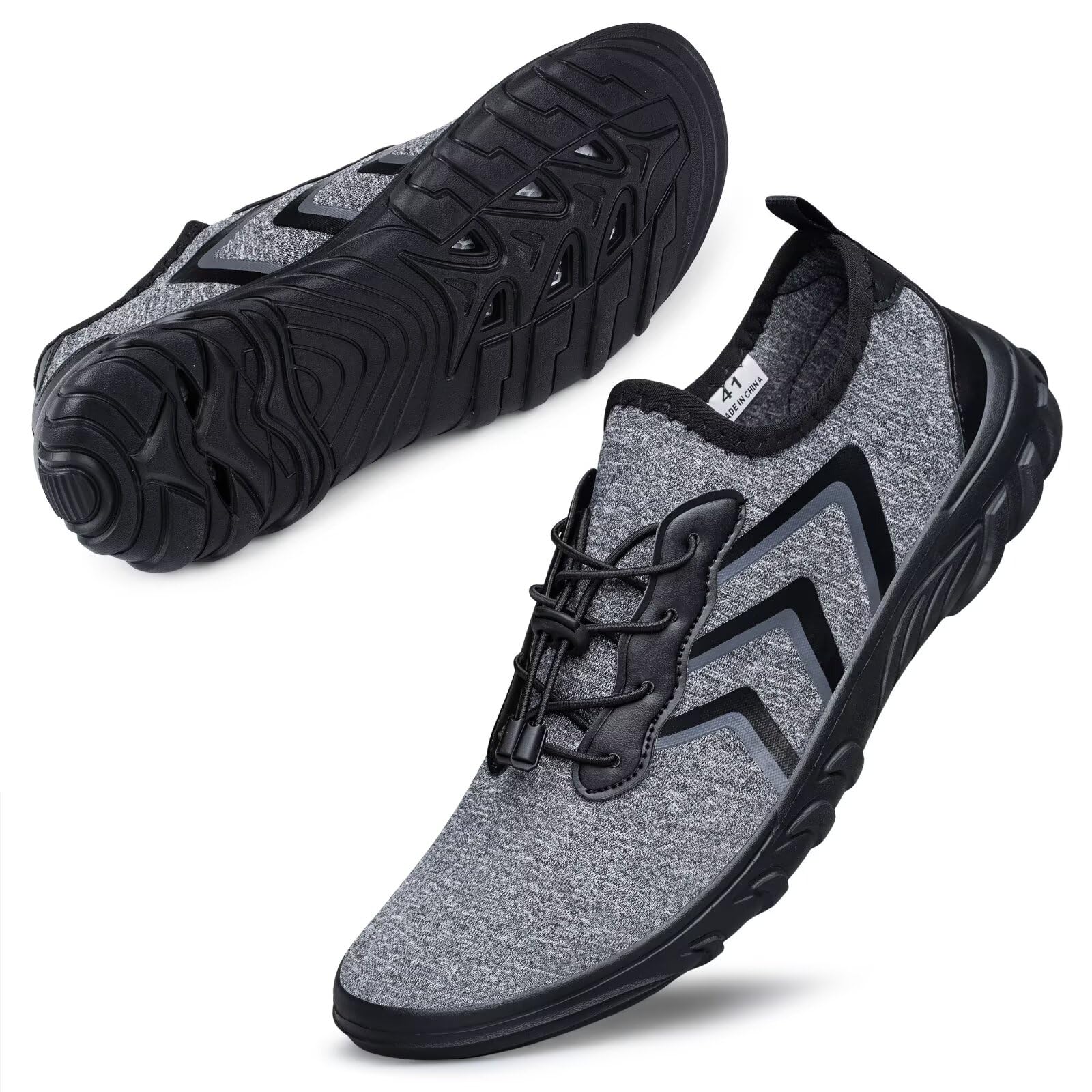 UUYOUNI Unisex Wasserschuh Badeschuhe Herren Damen Segelschuhe Schwimmschuhe Barfußschuhe Aquaschuhe Strandschuhe Schnelltrocknende