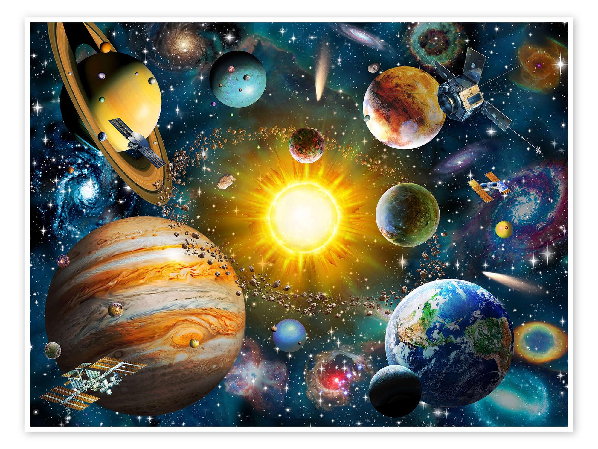 Our Solar System Plakat