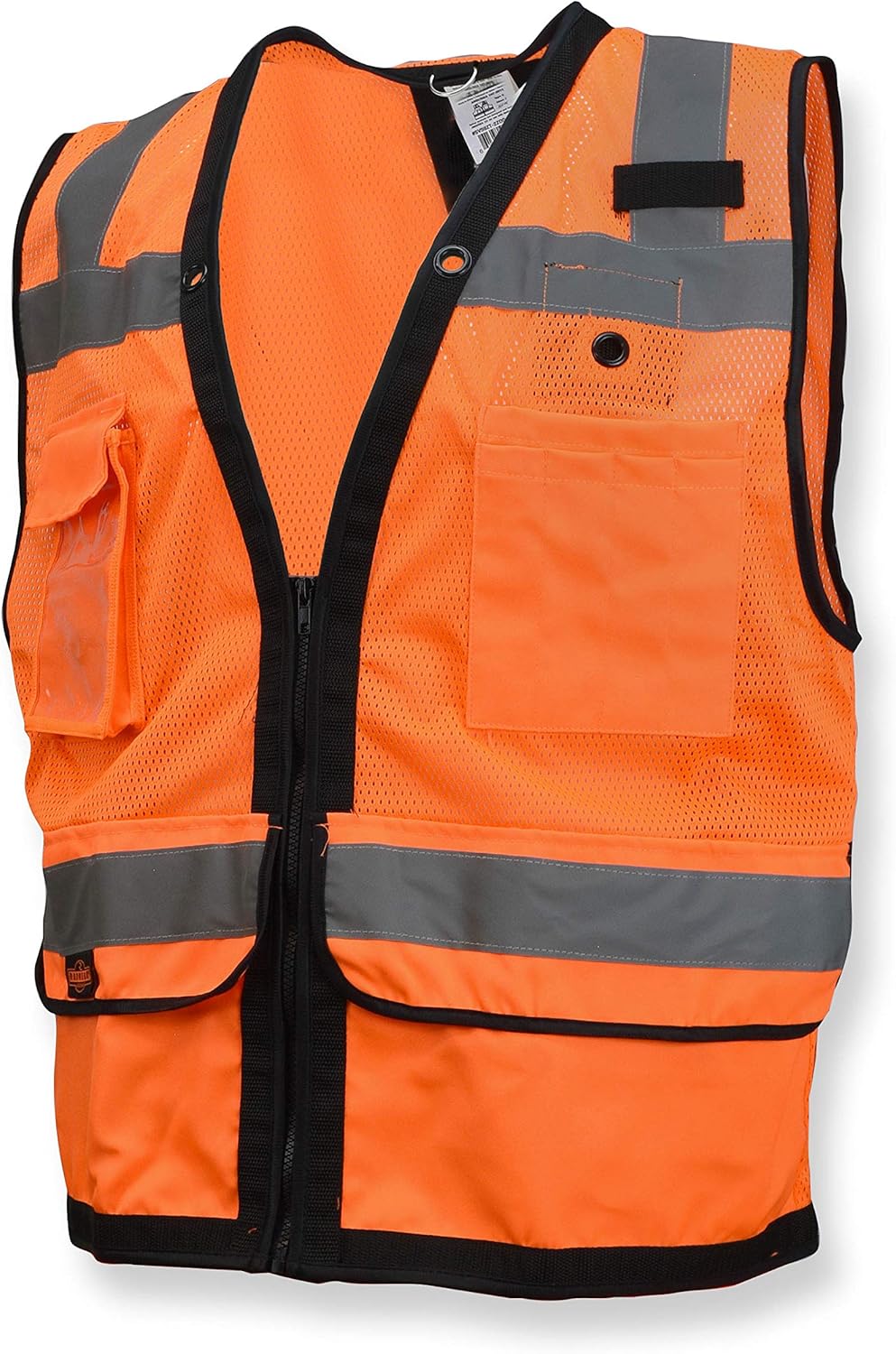 SV59ZT Heavy Duty Surveyor Tether Vest with Zipper size 2X