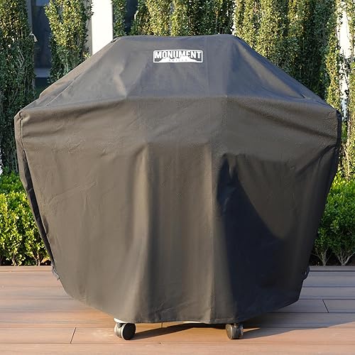 Miniatura 6 de Monument Grills 98472 - Cubierta de parrilla de patio de 2 quemadores para parrilla modelo 14633, 14633B, Mesa200S, Mesa220, Mesa200B, Mesa200R,