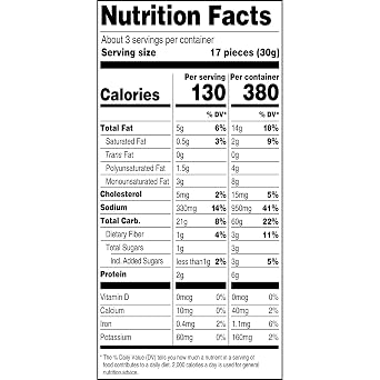 Quaker Popped Rice Crips, Gluten Free, Ranch, Small Bag, 3.03 Ounce