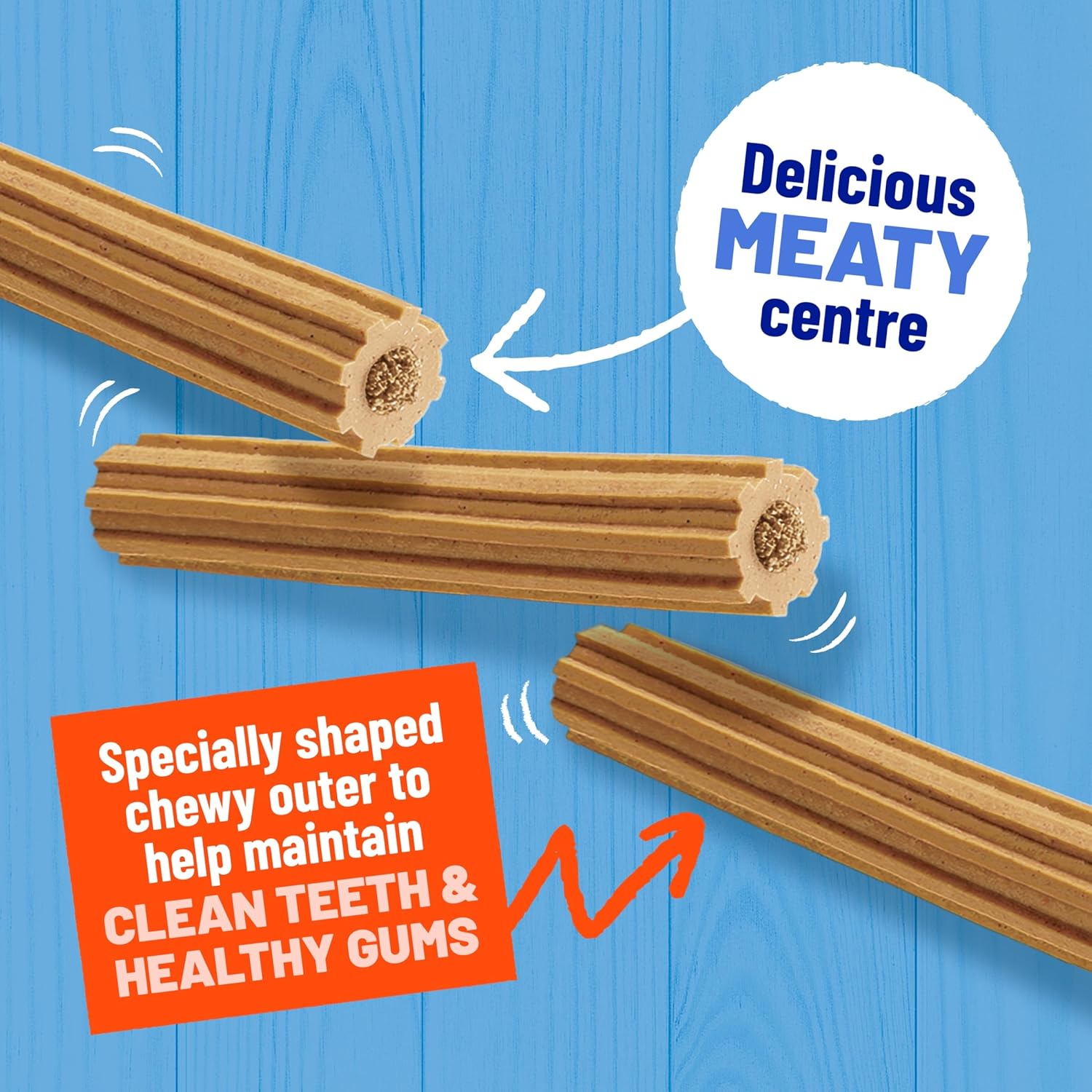 Bakers Dental Delicious Medium Chicken 200 g (Pack of 6)