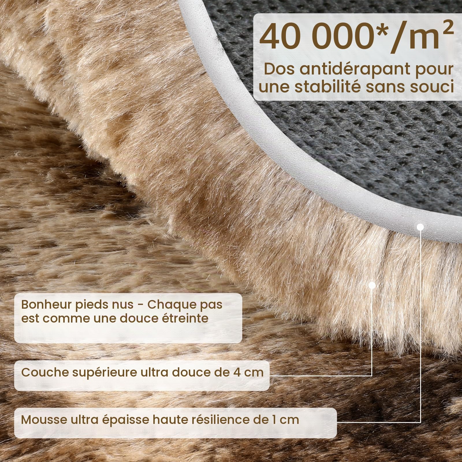 Tapis Sour Lemon pour salon 200x300cm, tapis de café pour chambre à coucher, tapis antidérapant lavable extra grand, pelucheux, doux, moelleux, moderne, pour sol, à côté du tapis pour chambre d