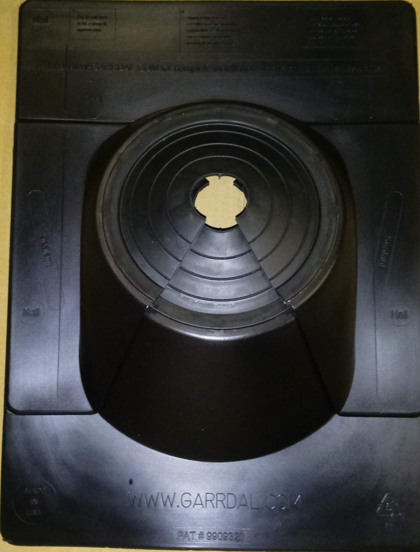 Garrdal 2 piece retrofit pipe flashing 