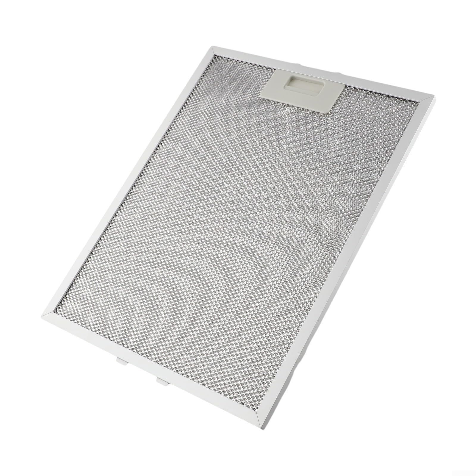 Cooker hood filter, Silver Aluminum Metal Mesh Cooker Hood Extractor Vent Filter 363x277x9mm 5-Layer Grease