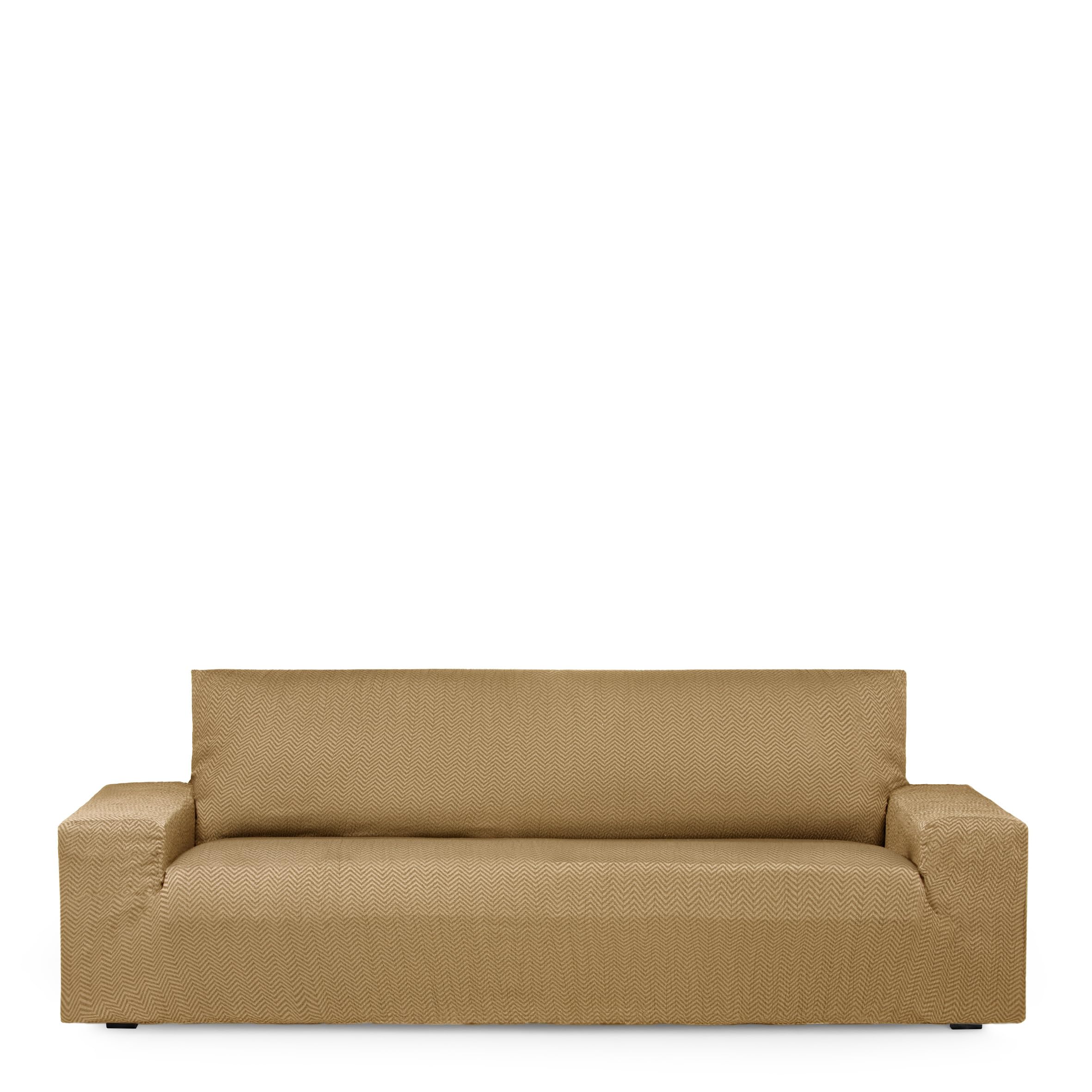 Eysa Luz Elastic Sofa Cover 2 Seater Mustard Colour