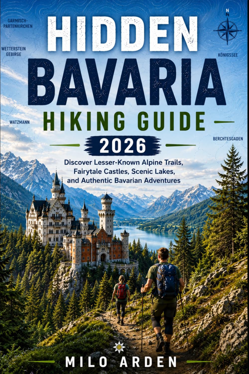 HIDDEN BAVARIA HIKING GUIDE 2026: Discover Lesser-Known Alpine Trails, Fairytale Castles, Scenic Lakes, and Authentic Bavarian Adventures: 35 (THE PATHFINDER TRAILS SERIES)