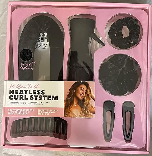 Generic Sistema de rizos sin calor, plancha de pelo redondo