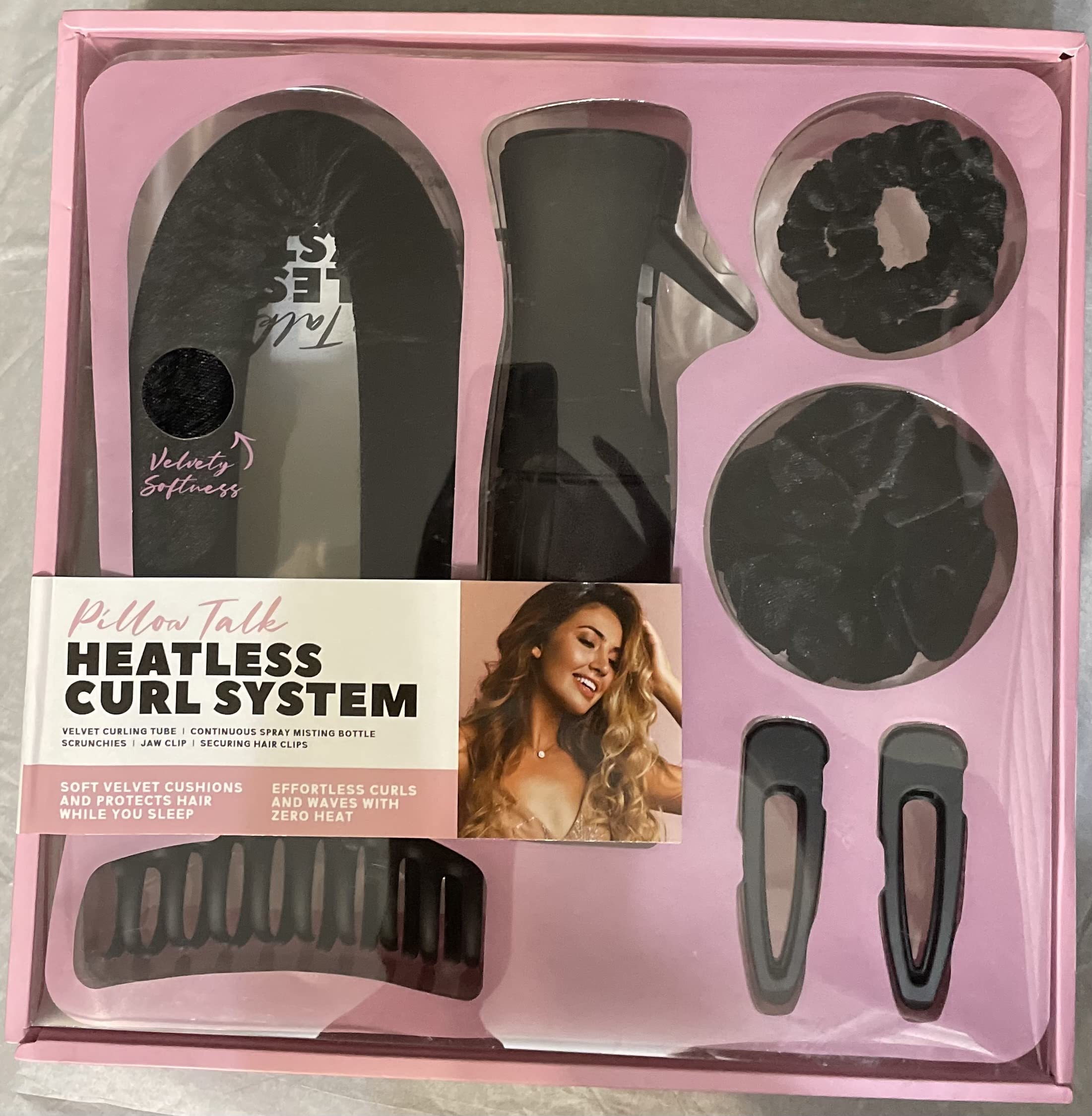 Generic Heatless Curl System, Round Hair Iron