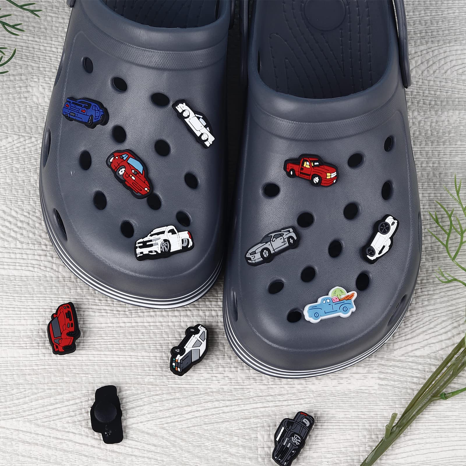 Zawieszki na buty do chodaków, 12 sztuk klamer do butów samochodowych, modna klamra do butów Crocs Clog, dekoracja butów, bransoletek, prezentów na imprezę
