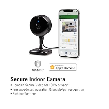 EVE Indoor Cam Apple Kit HKSV カメラ Inteligentna kamera wewnętrzna Eve - Apple (PL)