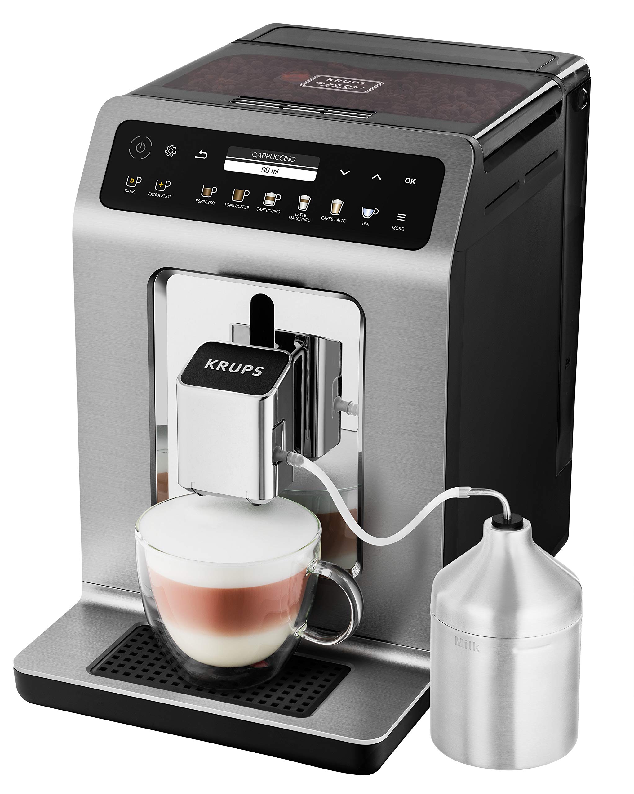 Krups Evidence EA894T machine à café Entièrement automatique Machine à expresso 2,3 L