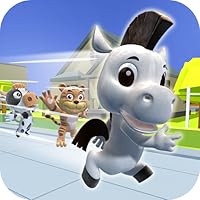 Pony Endless Running- Obstacle Course Run