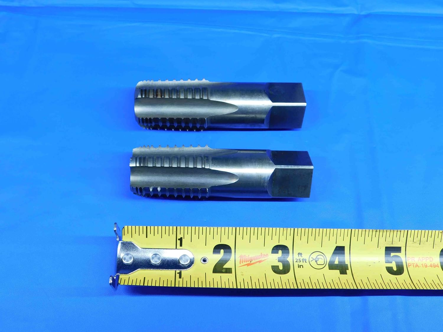 M & J Tooling LLC 2 PCS 3/4 14 NPT HSS Pipe TAP 5 Interrupted Tooth Flute .75 MILLING USA Made - BR3980BH3