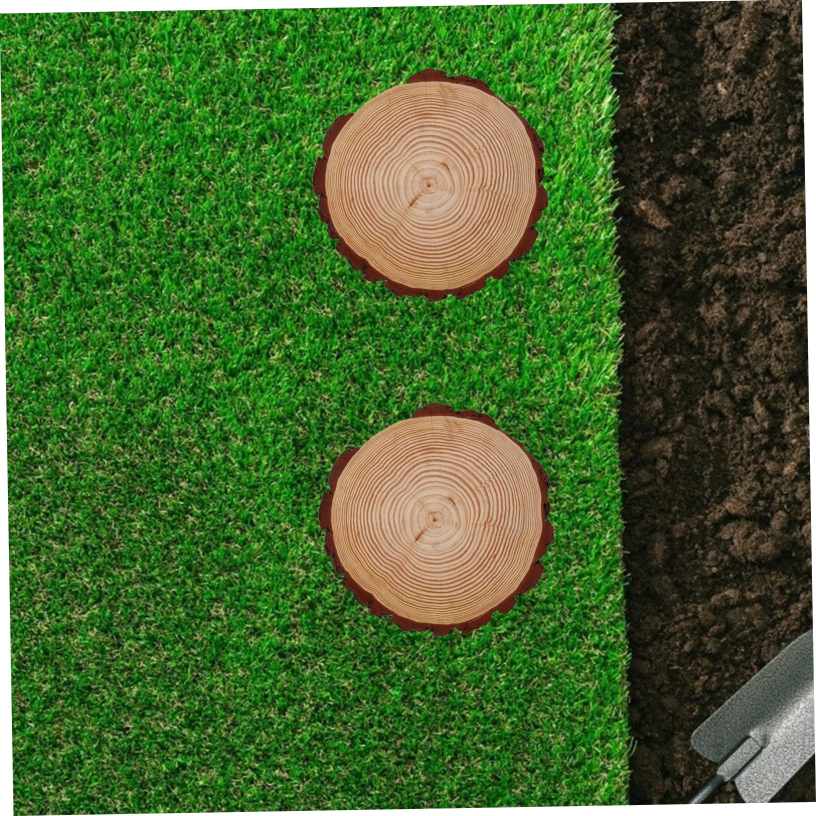 Abaodam Trittplatte für Garten und Selbstgemacht Gehweg Wetterbeständig und Bruchfest Beige Praktische und Dekorative Gartendeko für Außenbereiche