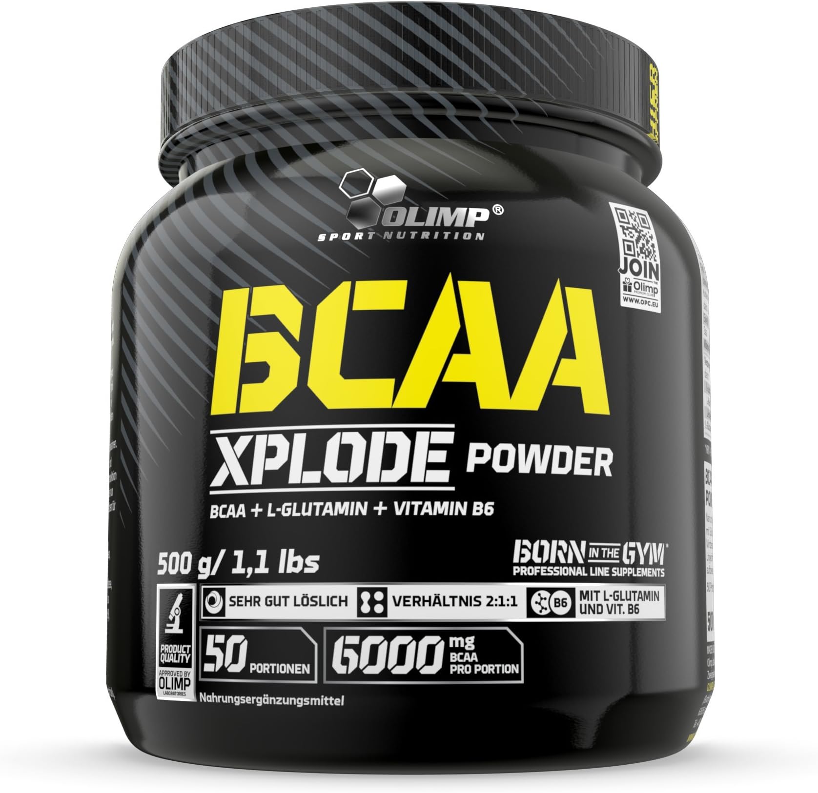 BCAA Xplode Orange, 500 g