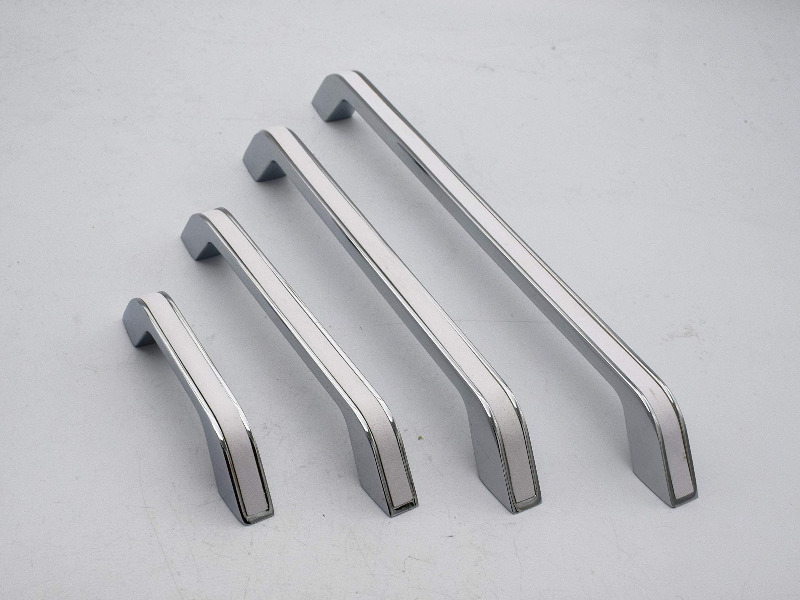 RAB Hand Zeep Zinc Handle - White Kitchen Drawer Pull -2