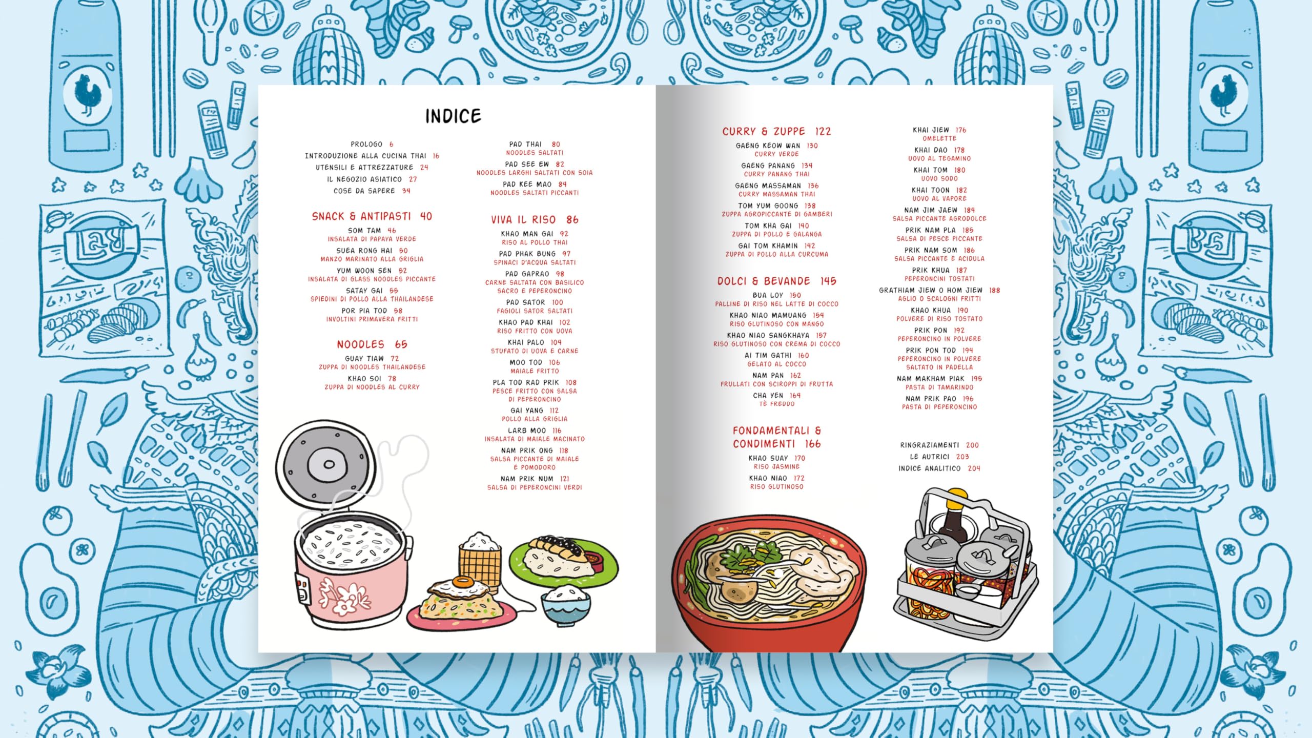 Thai. Un libro di cucina a fumetti