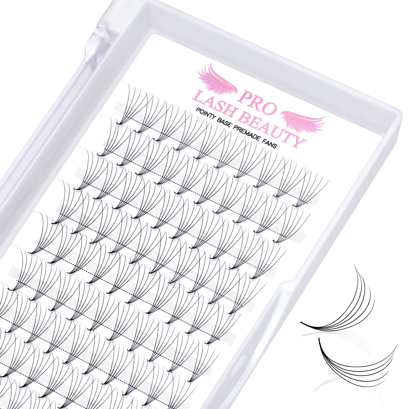 2026 NEW Flat Lashes Cluster Wimpern Fertige Wimpernfächer