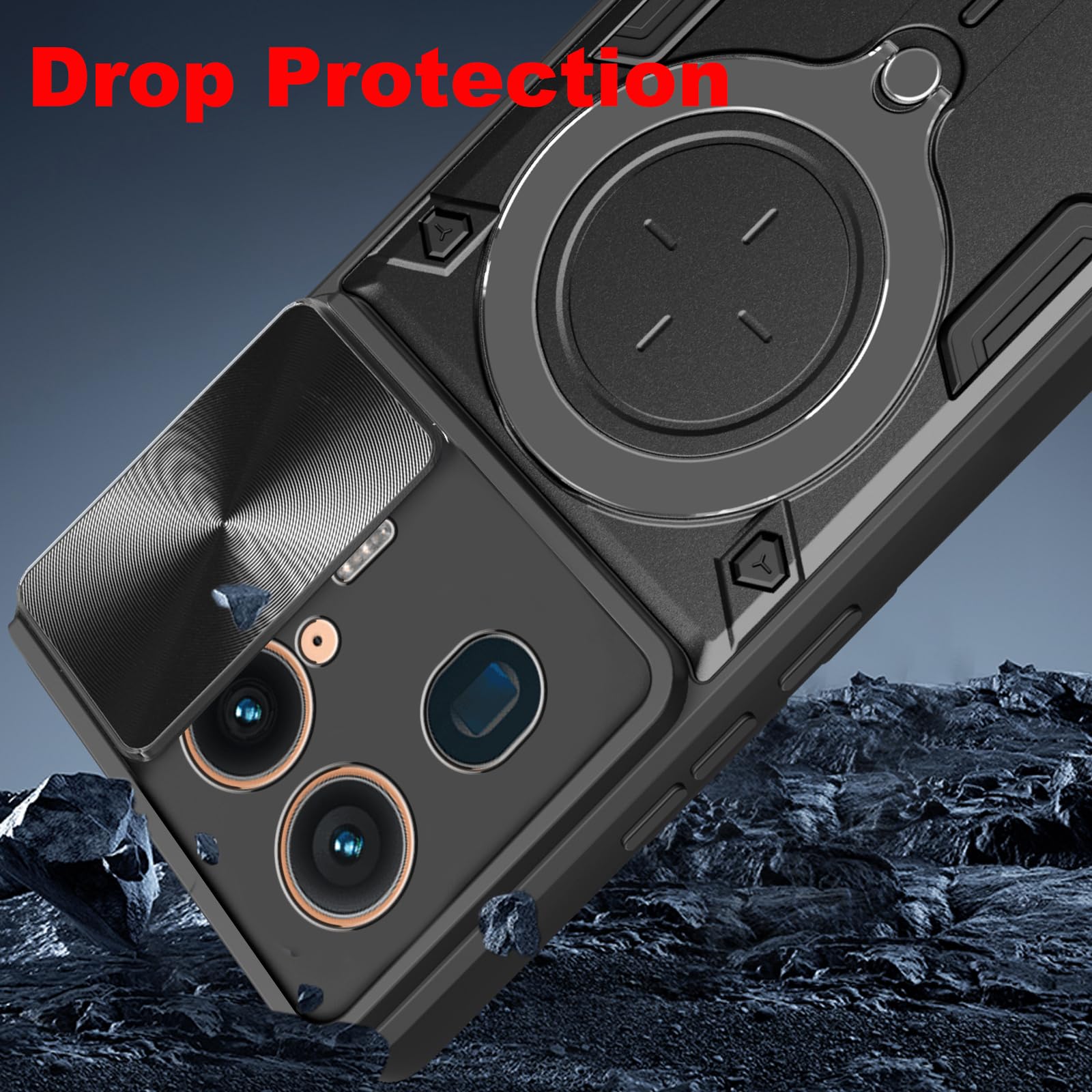 KZIOACSH Case for Motorola Edge 50 Ultra 5G - Image 3