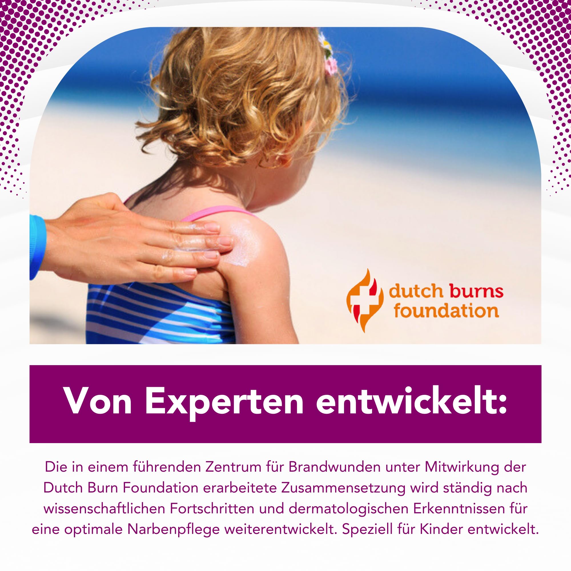 Staudt Kinder Narbensalbe SPF50 - Pädiatrisches Silicone Gel für empfindliche Haut - Hydratisierende Wund- und Heilsalbe mit Allantoin & Aloe Vera - UV-Schutz - 40ml
