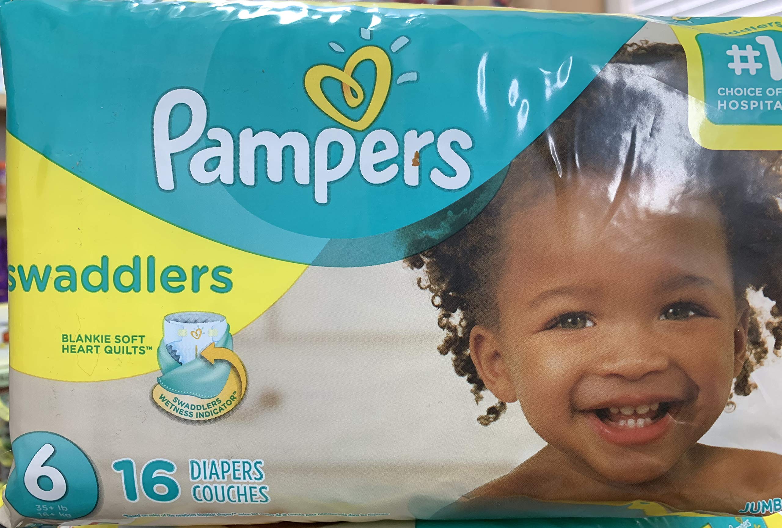 pampers swaddlers size 6