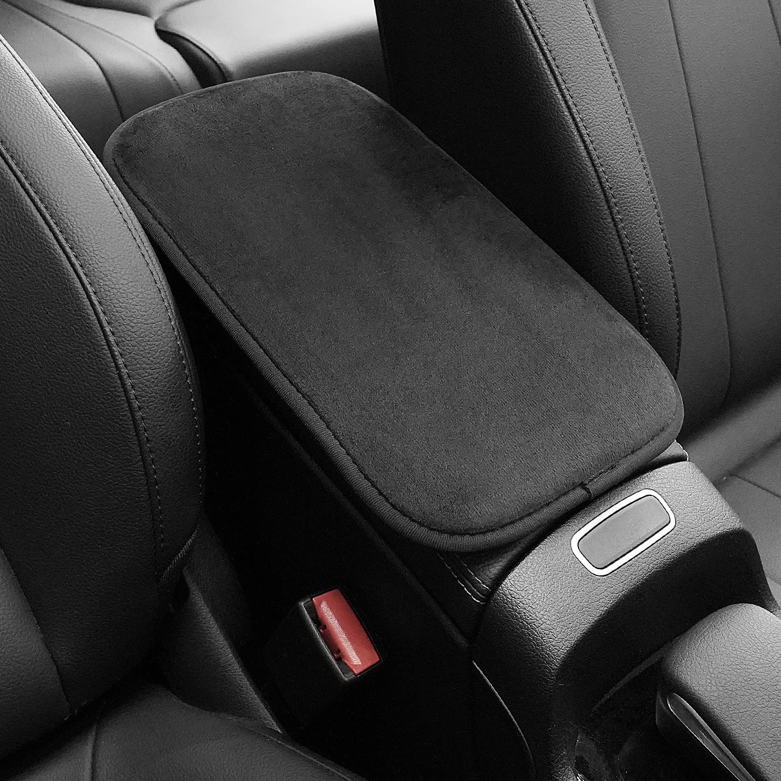 Monrand Center Console Armrest Pad, Universal Car Armrest Cover Fit for ...