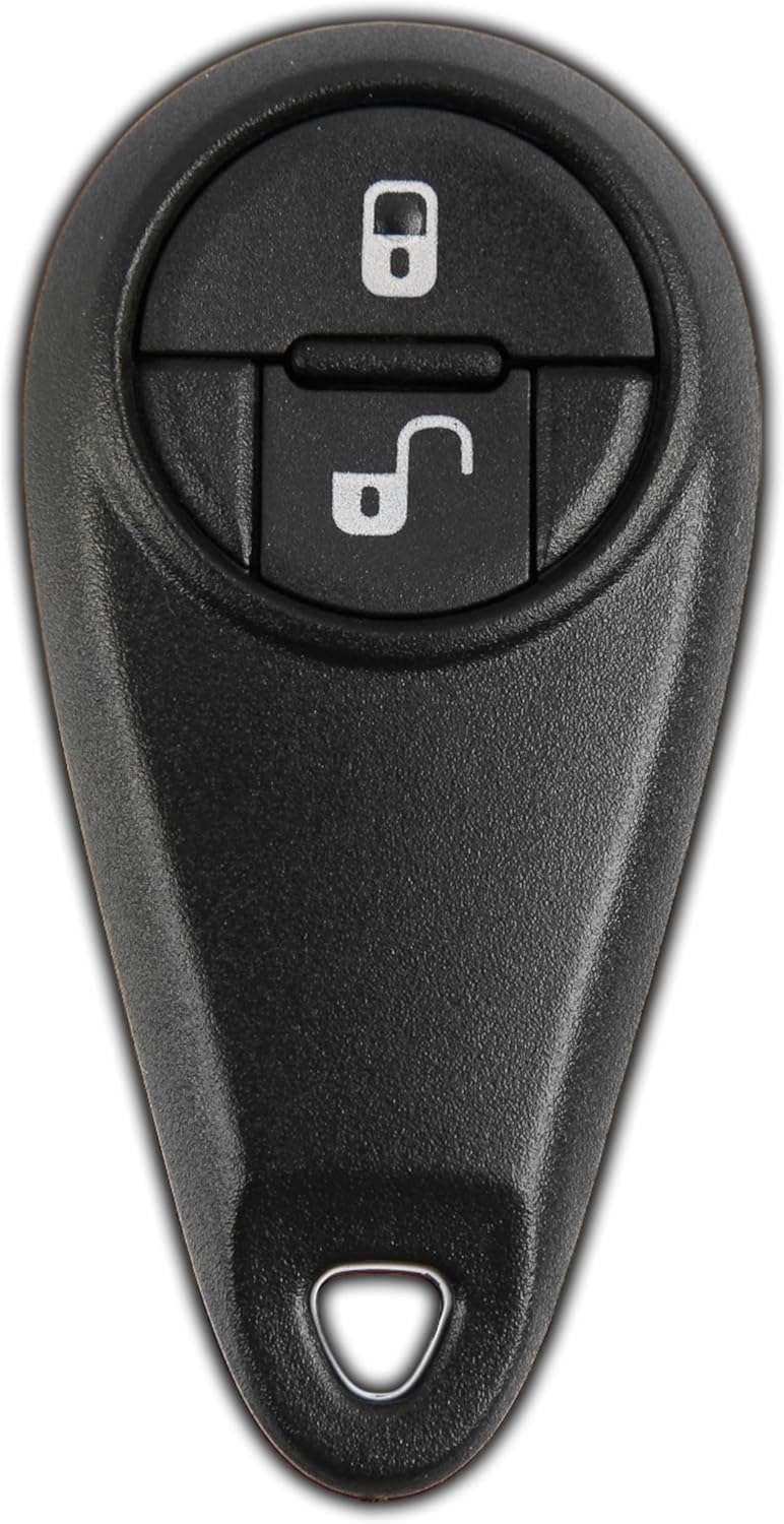 KeylessOption Key Fob Replacement for 2005 2006 2007 2008 Subaru Forester Impreza Legacy Remote, 2-Button NHVWB1U711, Programming Guide Included