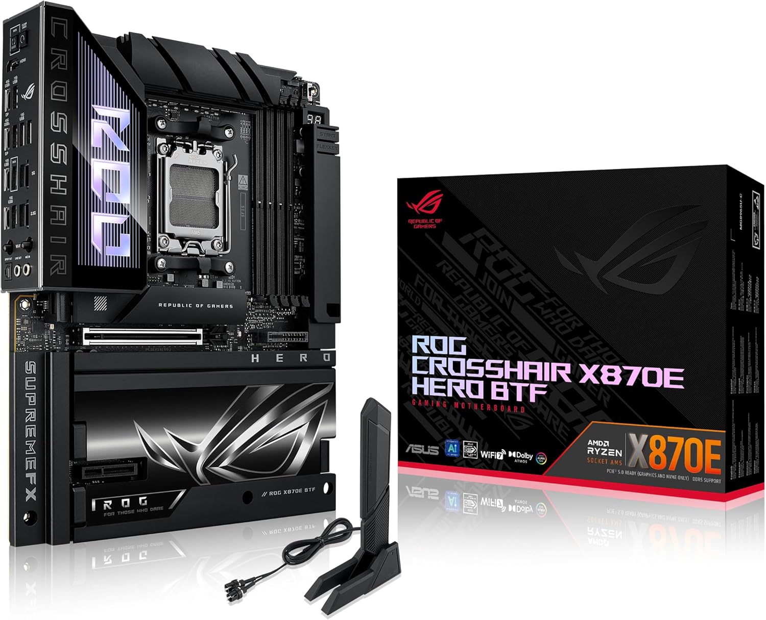Placa ROG Crosshair X870E Hero BTF: Review Após 7 Dias de Testes