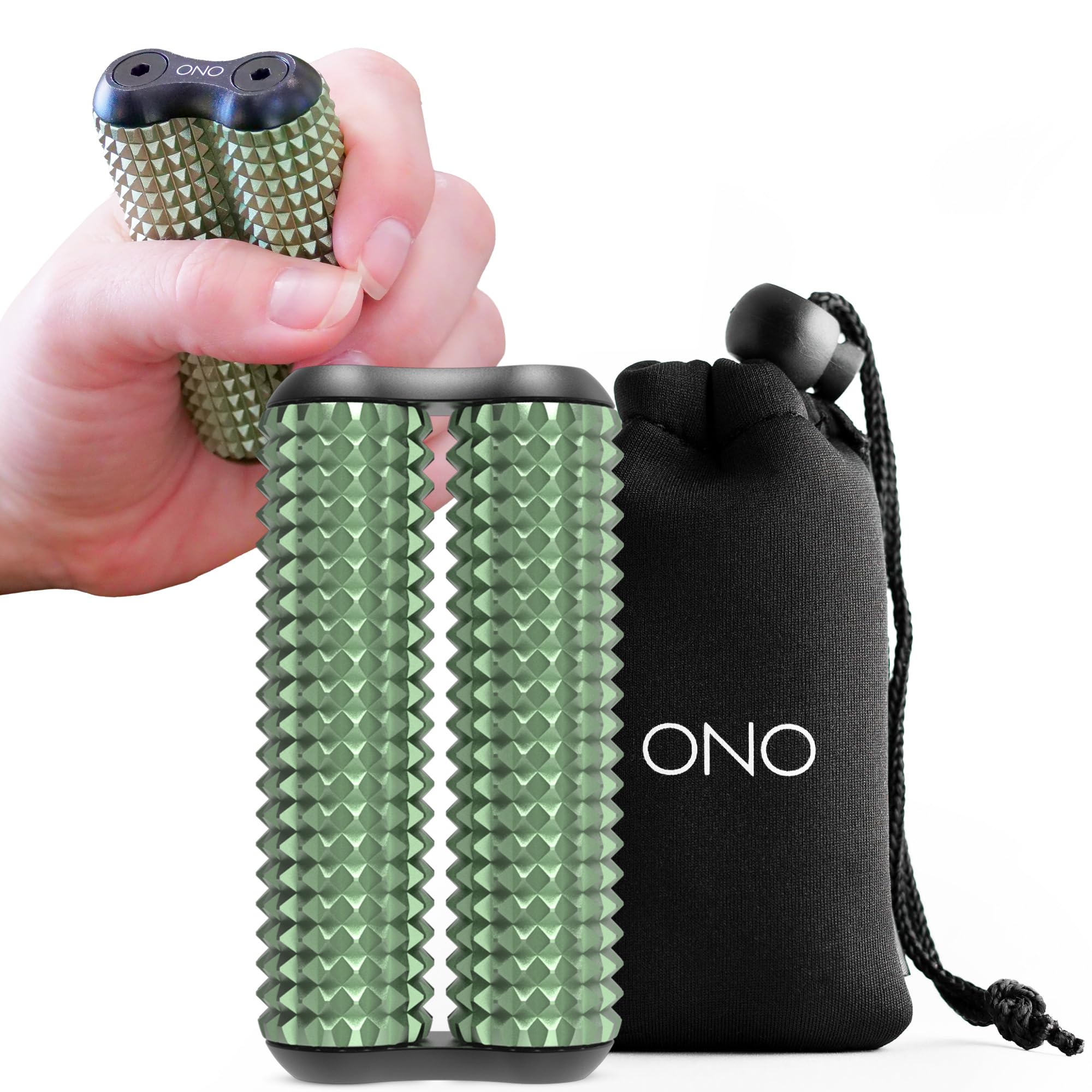 ONO Roller – Jouet à main pour adultes | Aide à soulager le stress, l'anxiété, les tensions | Favorise la concentration et la clarté | Design compact et portable (acupression, taille complète