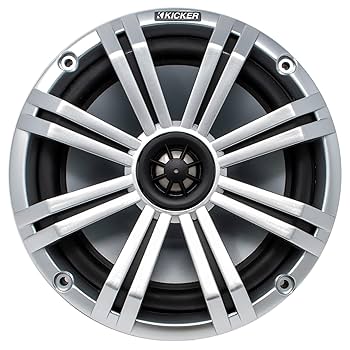 Amazon.co.jp: Kicker 8インチ BlackSilver ウェイクタワー LED